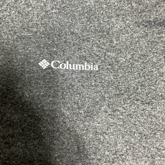 Men’s Columbia Heather Gray Quarter-Zip Pullover Large - Picture 4 of 9